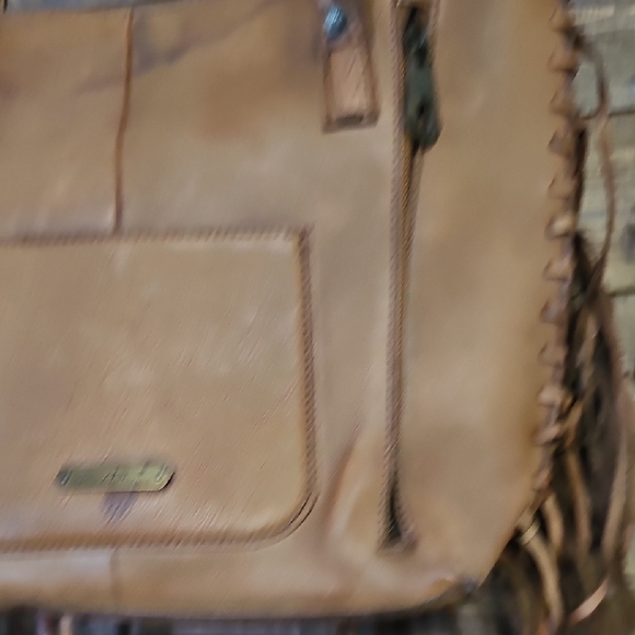 Western Leather Purse Fringe Handbag Tote Concealed Carry - Picture 5 of 16
